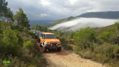 Ruta social 4x4 de Fontscaldes a Fontscaldetes